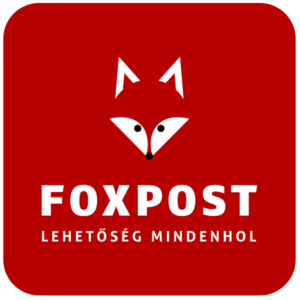 A Foxpost logója stilizált rókát ábrázol, amely a márka identitását és szállítási szolgáltatásait jelképezi. a vásárlás menete és a rendelés szállítása