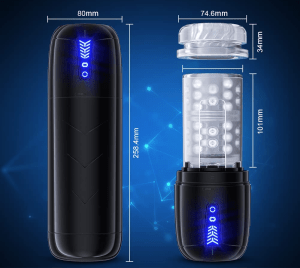 kai Utazó – 7 Funkciós Férfi Maszturbátor A 7 különböző funkció biztosítja, hogy soha ne legyen unalmas az élmény – minden alkalom egy újabb utazás a gyönyörök világában.